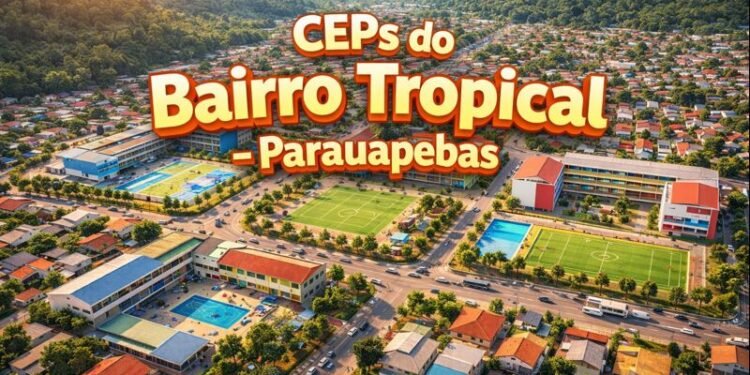 CEPs do Bairro Tropical – Parauapebas