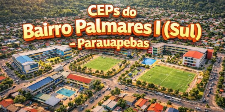 CEPs do Bairro Palmares I (Sul) – Parauapebas