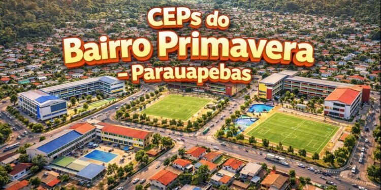 CEPs do Bairro Primavera – Parauapebas