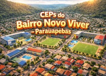 CEPs do Bairro Novo Viver – Parauapebas