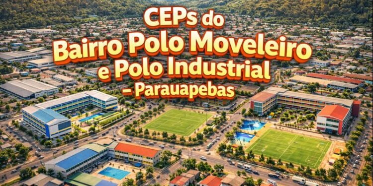 CEPs do Bairro Polo Moveleiro e Polo Industrial – Parauapebas