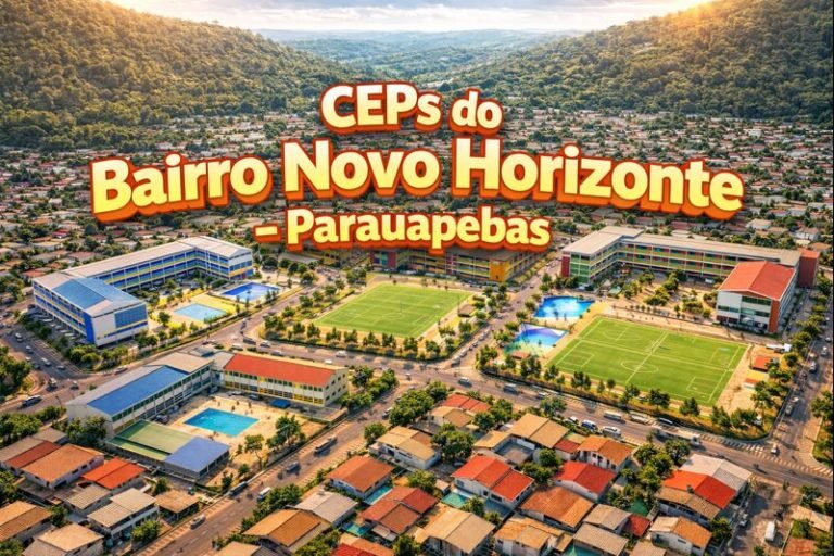 CEPs do Bairro Novo Horizonte – Parauapebas