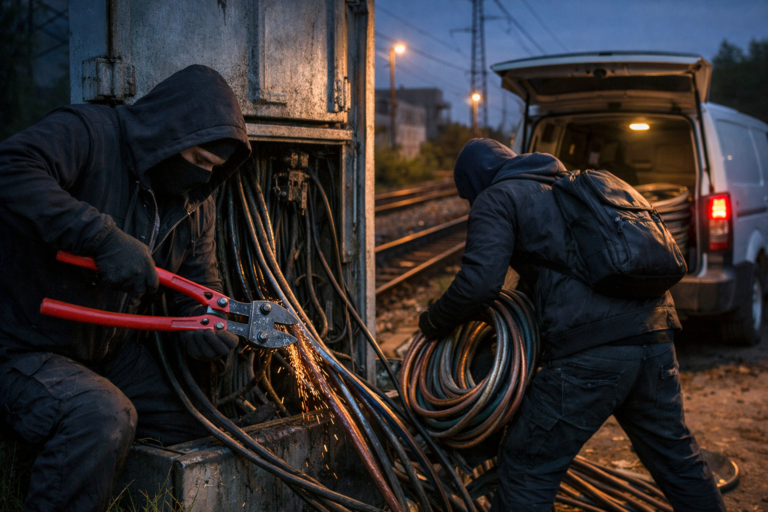 Furto de cabos deixa Complexo Turístico de Parauapebas no escuro