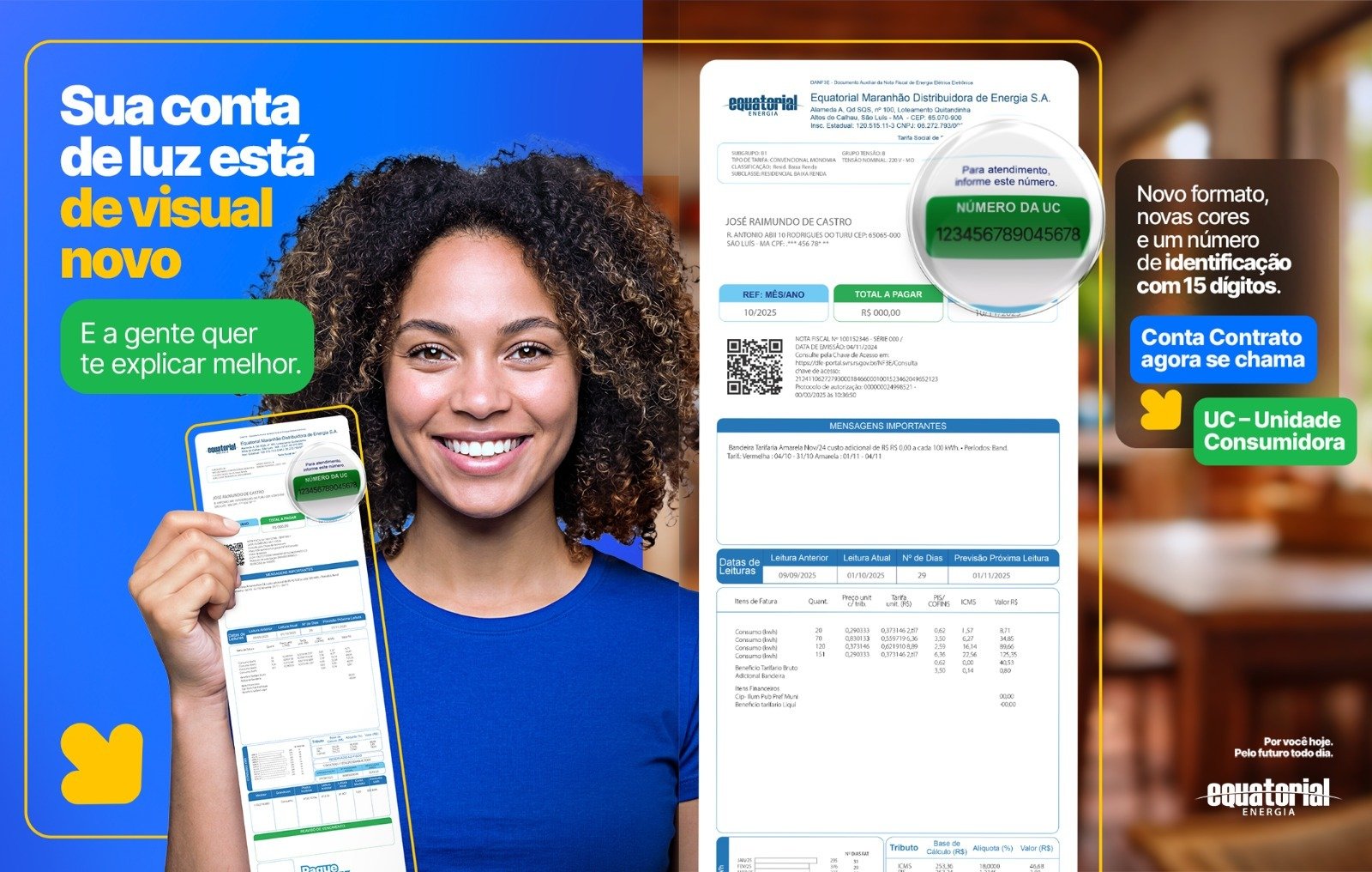 Grupo Equatorial vai adotar a partir de abril novo padrão nacional