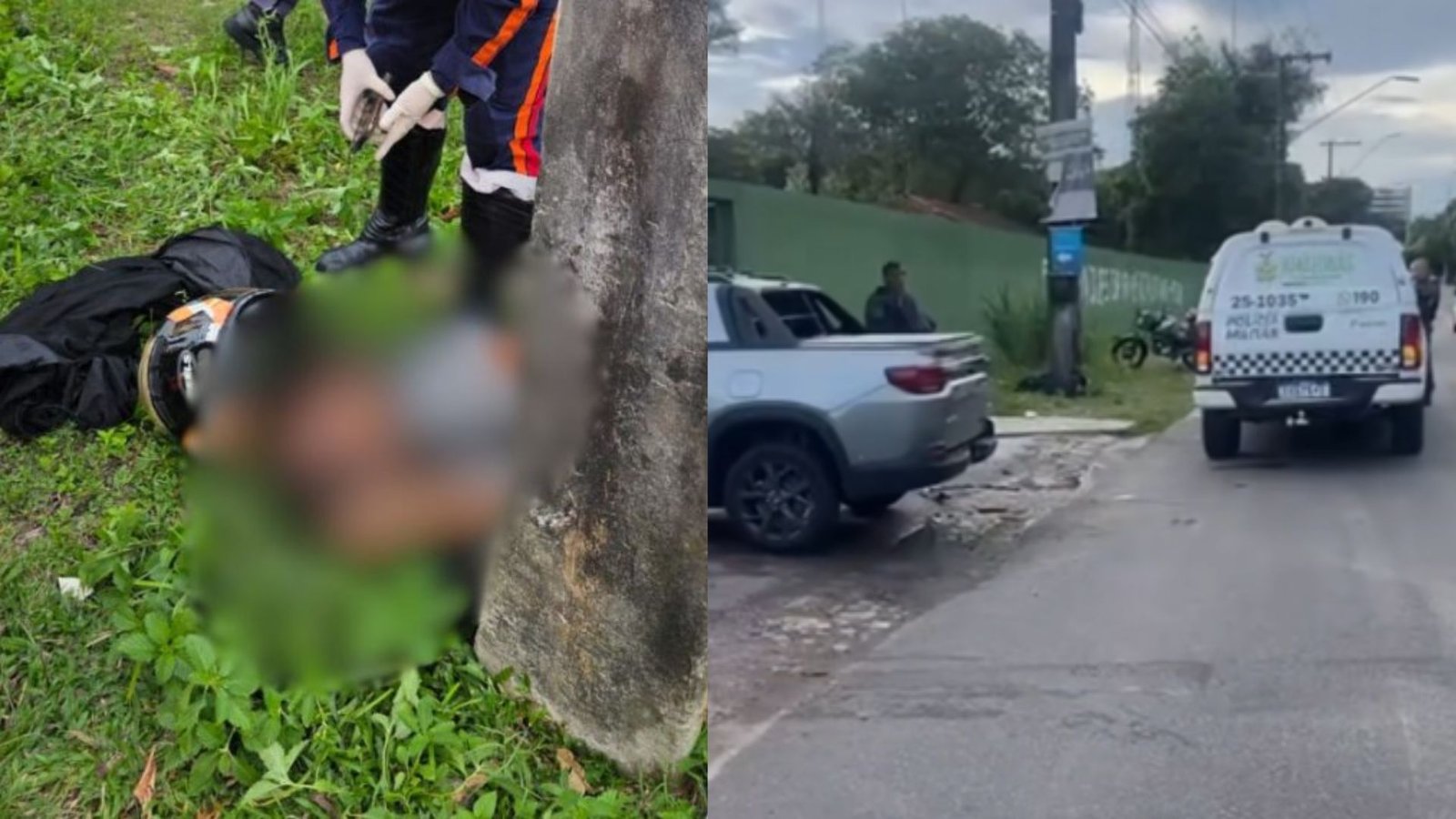 Jovem morre em acidente de moto