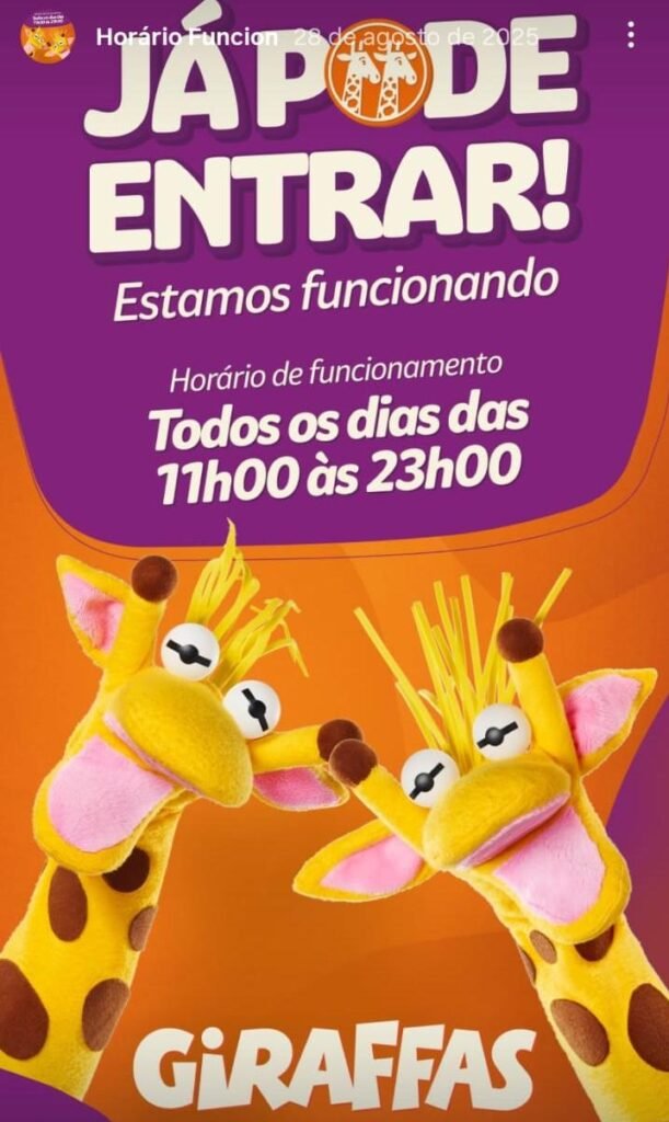 Giraffas? Rede já tem quase um ano em Canaã dos Carajás