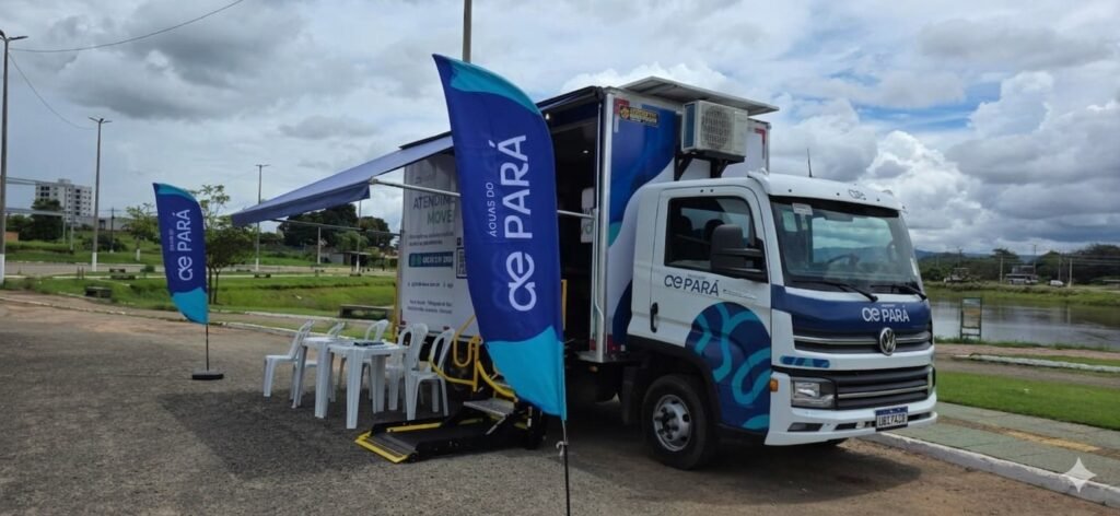 Atendimento móvel da Águas do Pará começa por Canaã para facilitar serviços aos moradores