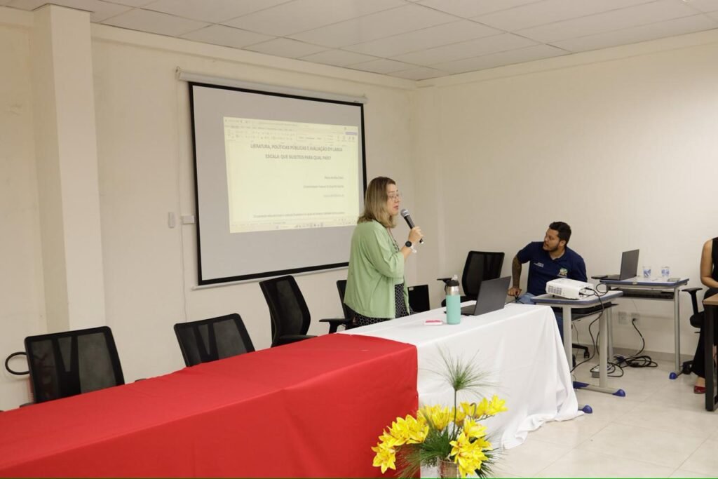 Aula Magna da primeira turma de Mestrado em Letras