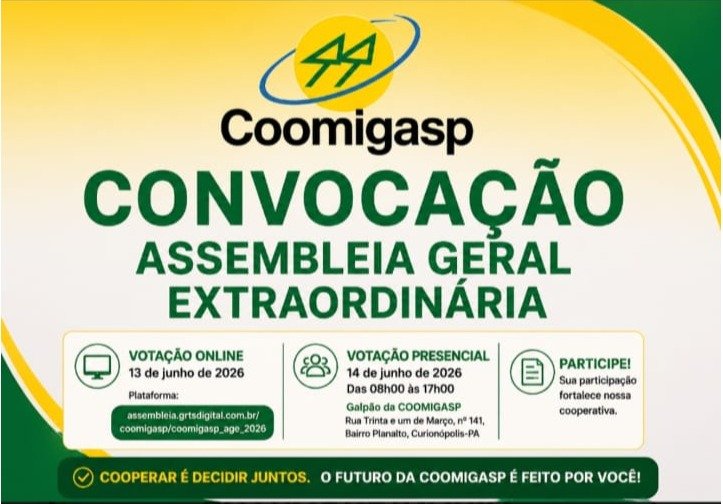 COOMIGASP convoca assembleia decisiva que pode definir o futuro de Serra Pelada