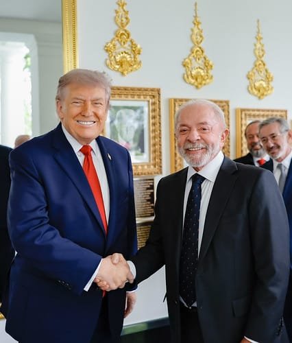 Lula e Trump se reúnem na Casa Branca em encontro histórico e reforçam parceria estratégica entre Brasil e Estados Unidos.