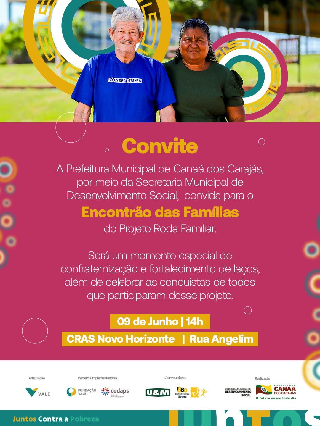 Projeto Roda Familiar apresenta resultados do fortalecimento da assistência social em Canaã dos Carajás