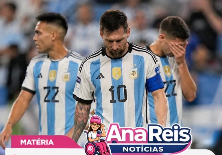 Nunca aconteceu antes: Argentina termina os 90 minutos da final da Copa do Mundo sem nenhuma finalização
