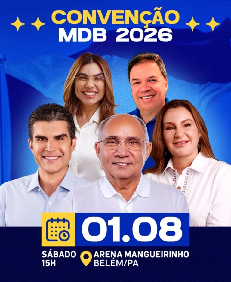 Eugênio Gadelha reforça articulação política e é aguardado na Convenção do MDB em Belém