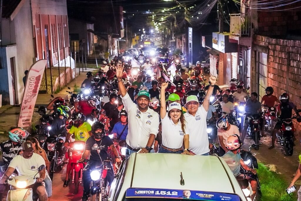 Presidente da Câmara de Parauapebas, Anderson Moratório, e vereador Josivaldo da Farmácia estão com Eugênio Gadelha