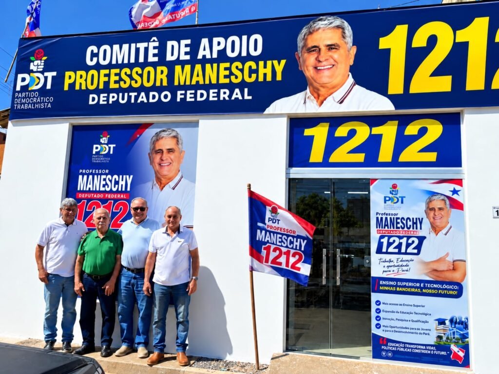 Presidente estadual do PDT vai a Canaã e convoca partido a fortalecer eleição de Maneschy à Câmara Federal