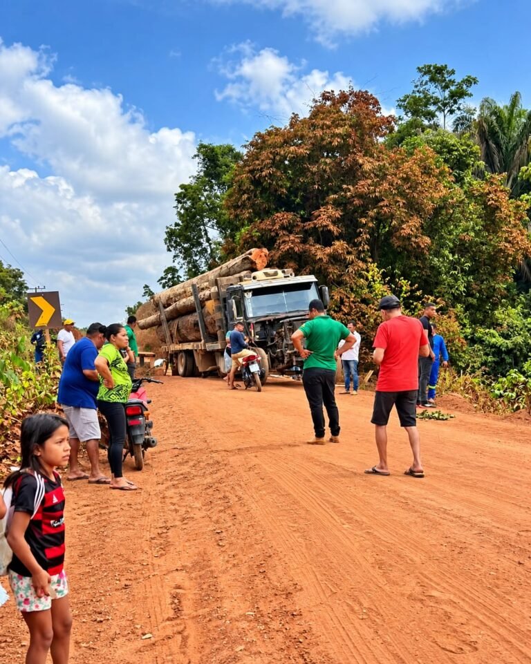 Amazônia sob pressão: Caminhões carregados de toras expõem necessidade urgente de fiscalização na Transcametá