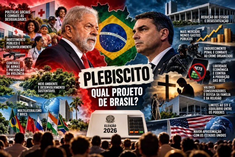 Esqueçam a eleição: Lula e Flávio Bolsonaro disputam um plebiscito sobre dois projetos de Brasil