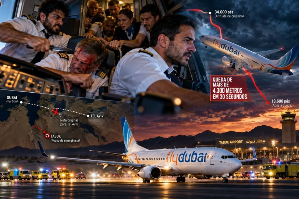 Heróis a 10 mil metros de altitude: pilotos que viajavam de folga assumem avião