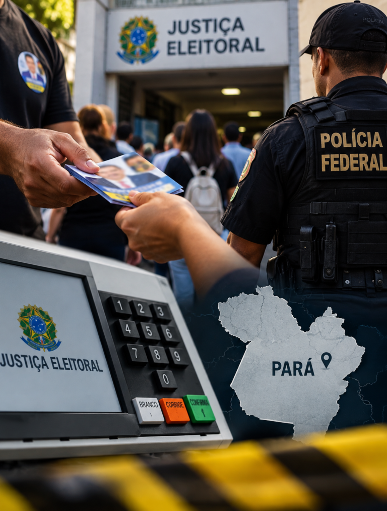 Eleições 2026 no Pará registram 69 ocorrências de crimes eleitorais; boca de urna lidera casos
