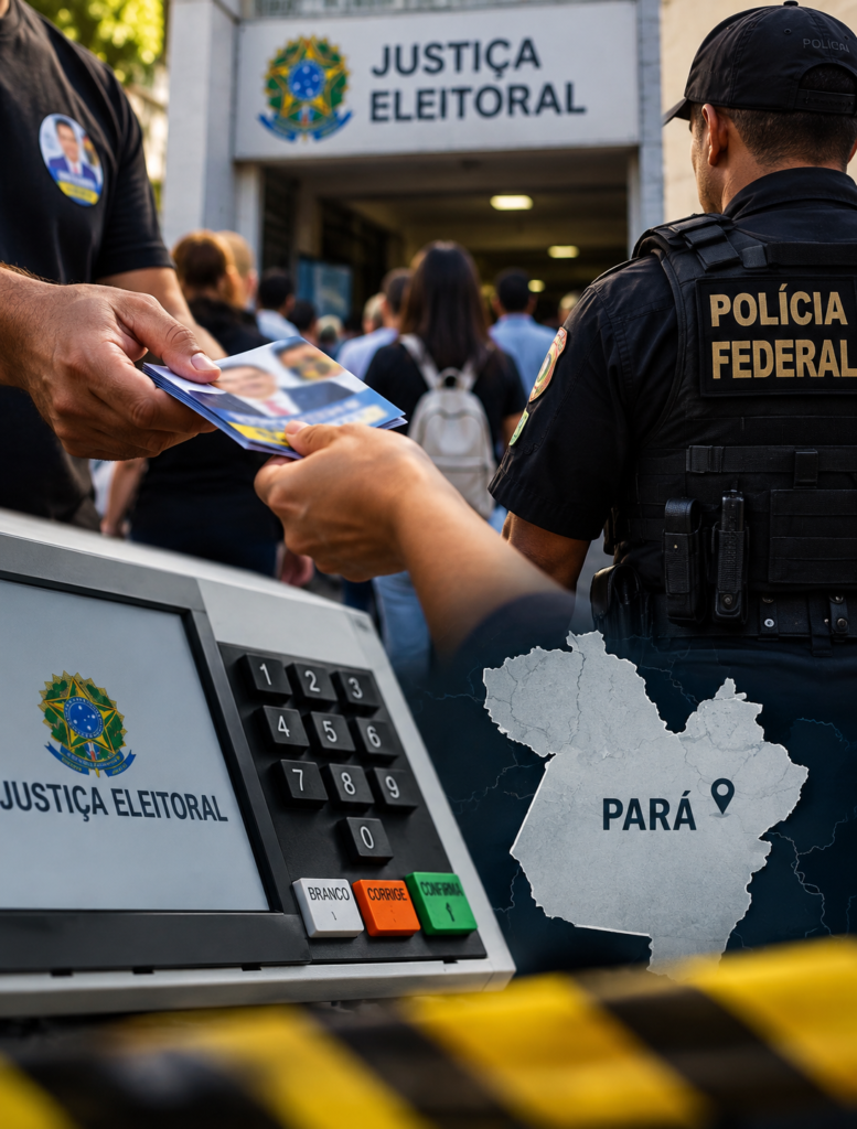 Eleições 2026 no Pará registram 69 ocorrências de crimes eleitorais; boca de urna lidera casos