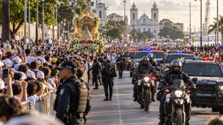 Polícia Militar mobiliza mais de 4 mil agentes para Operação Círio 2026 no Pará