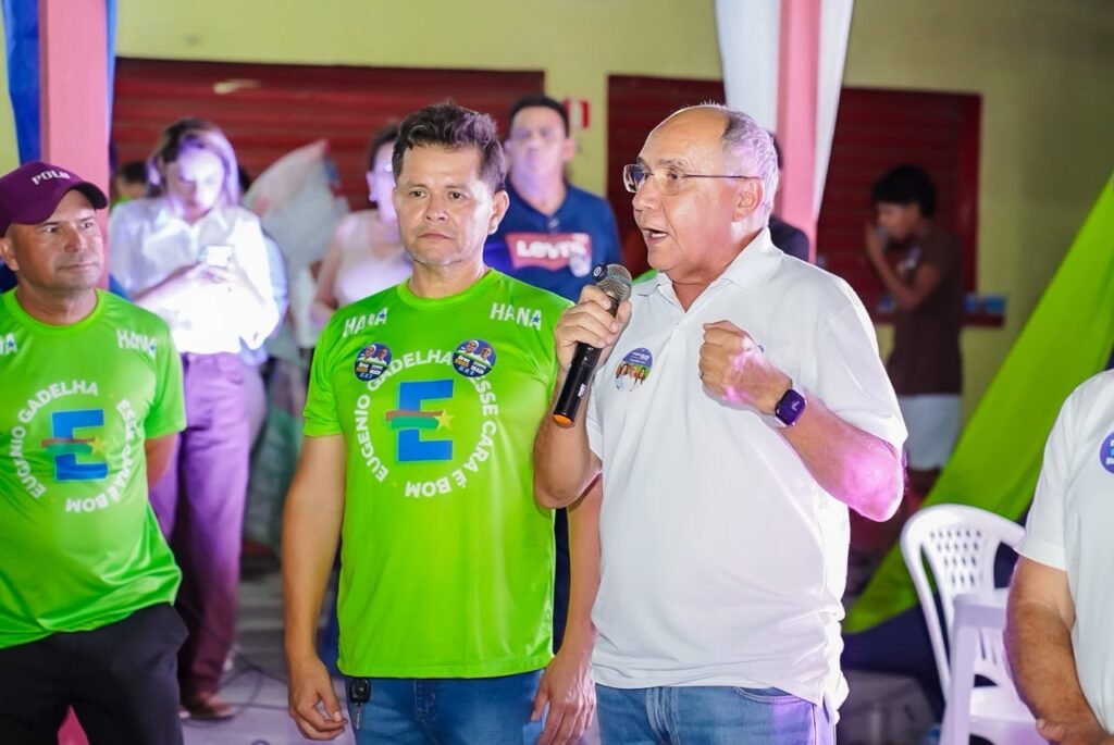 Comício de Eugenio Gadelha muda de local e será realizado na Rua José Pereira
