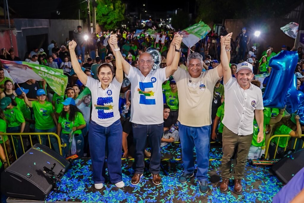 Eugênio Gadelha comanda “Comício da Vitória” em Canaã dos Carajás