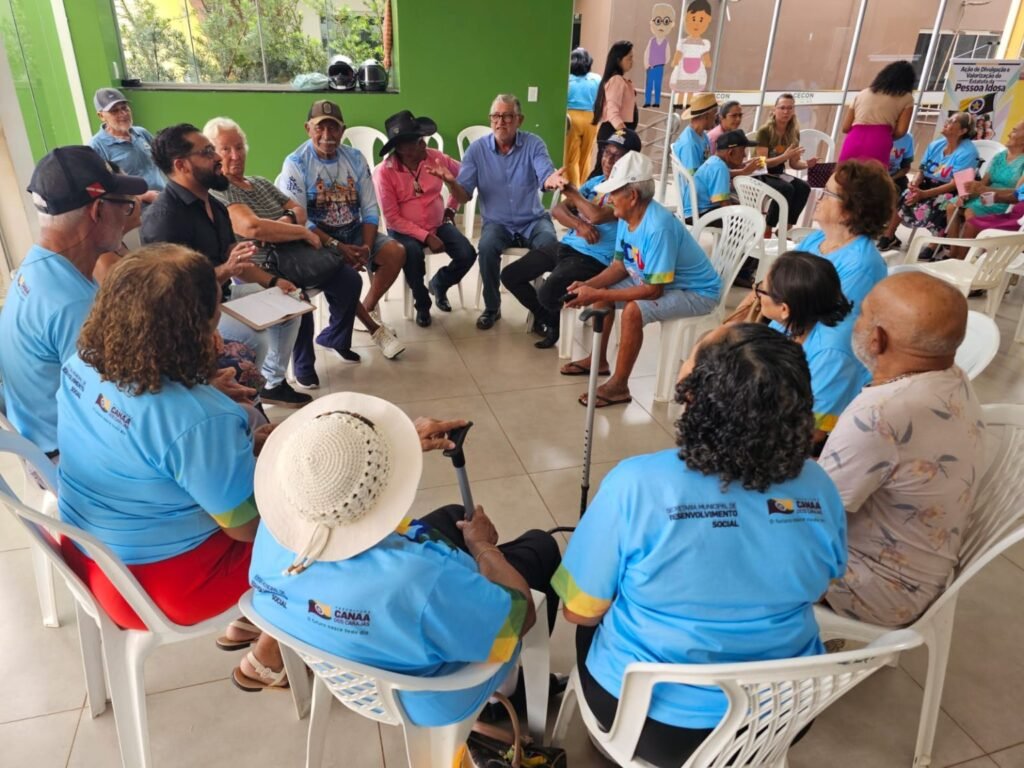 Evento debate o protagonismo de pessoas idosas em Canaã dos Carajás